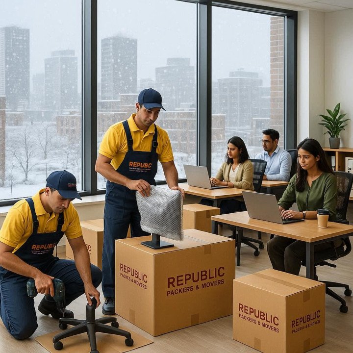 Why the Best Time to move your office is in Winter